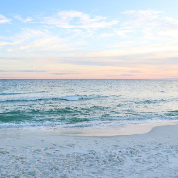 Sunset on Alabama's beaches