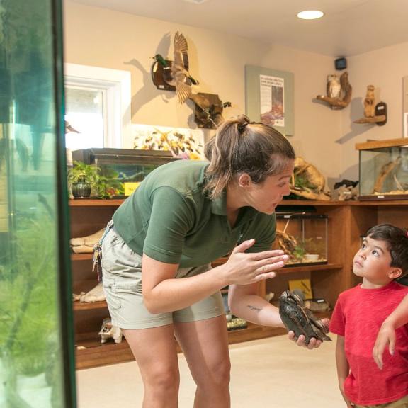 Children at the Gulf State Park Nature Center