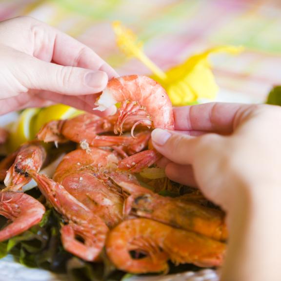 seafood platter Shrimp Festival Gulf Shores AL