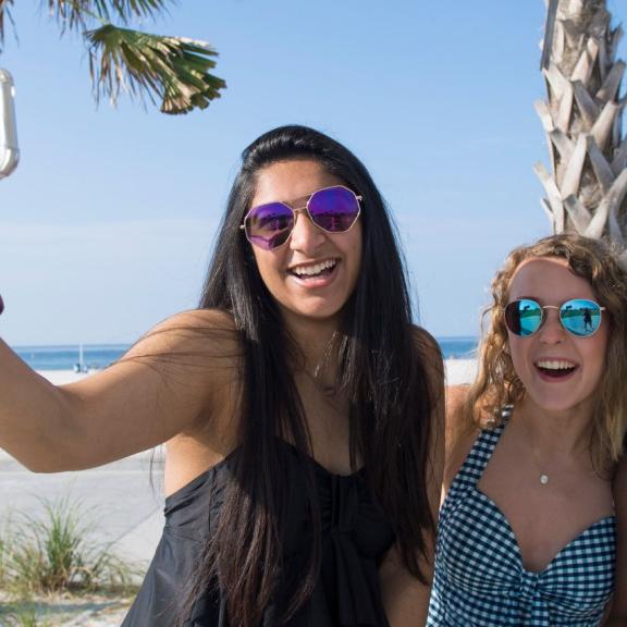 Teens on Alabama's beaches