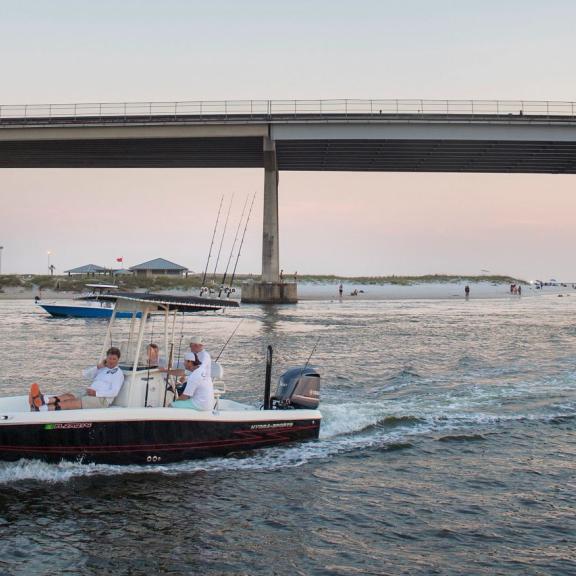 boating in Orange Beach, AL