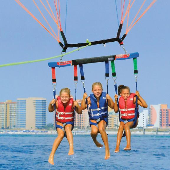 Parasailing on Alabama's Beaches