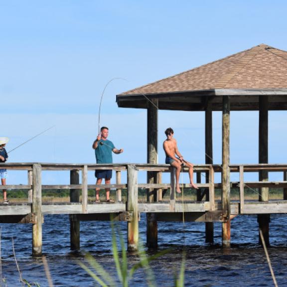 Pier Fishing Orange Beach
