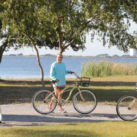 Biking Gulf State Park