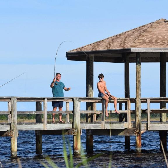 Pier Fishing Orange Beach