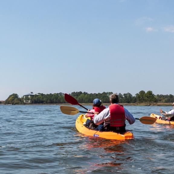 Kayaking in Orange Beach