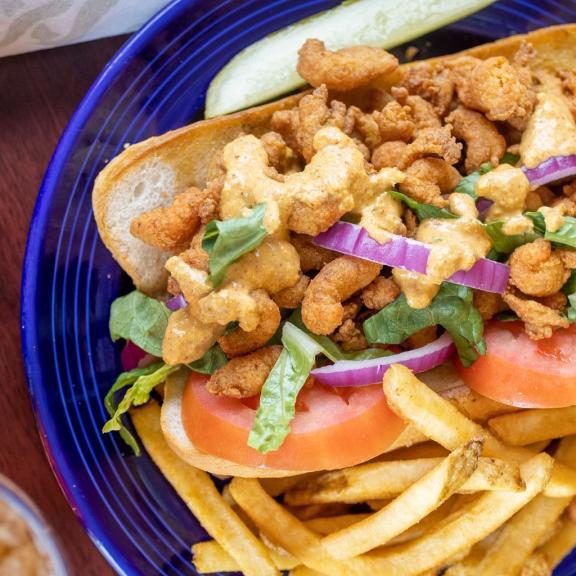 DeSotos Shrimp Po'Boy