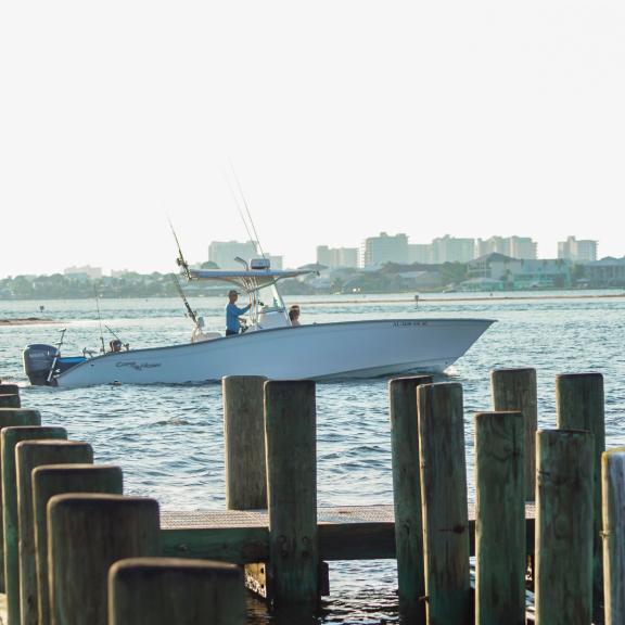 Boat Robinson Island Perdido Pass