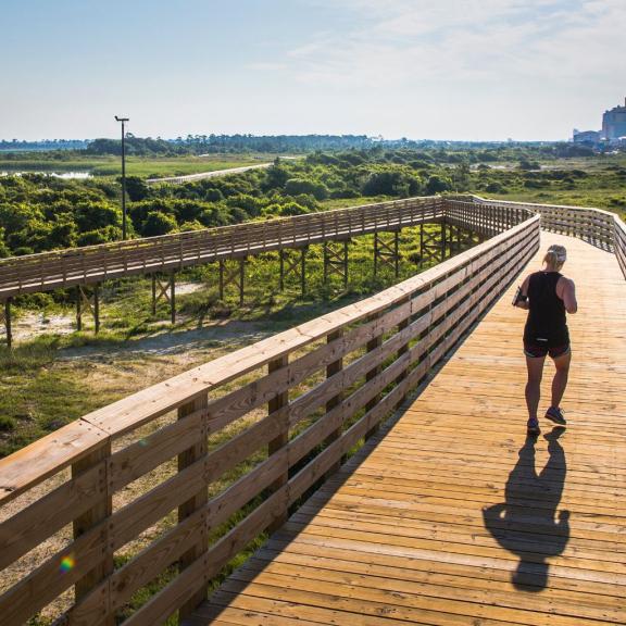 Running Gulf State Park Gulf Shores