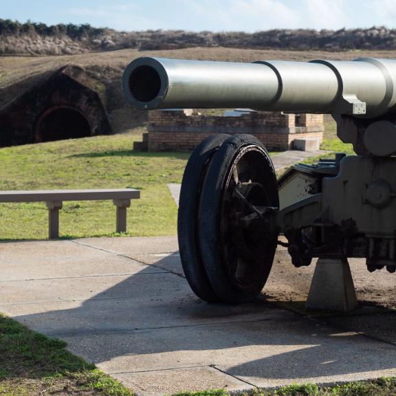 Fort Morgan Cannon