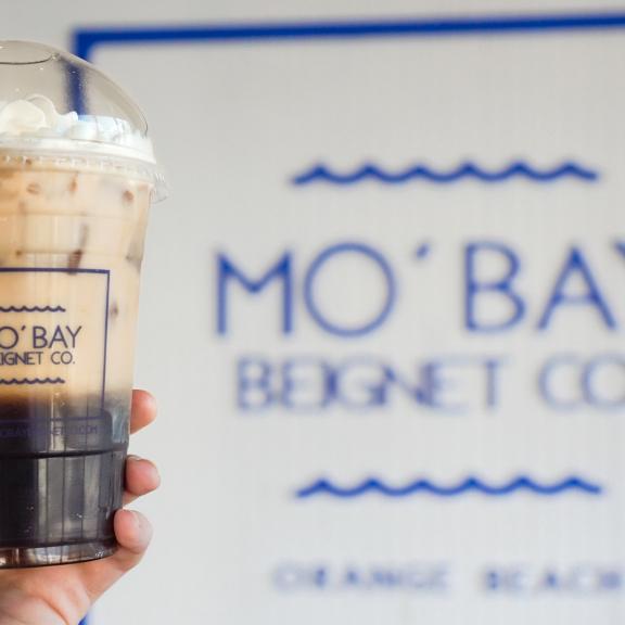 Mo'Bay Beignet Orange Beach Iced Coffee