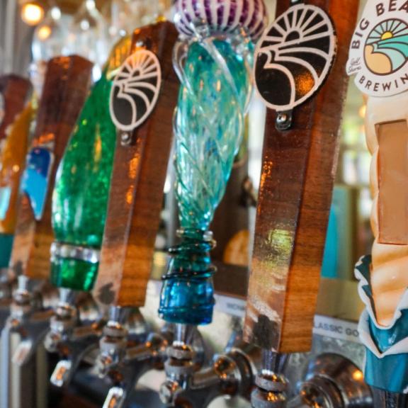 Big Beach Brewing Taps