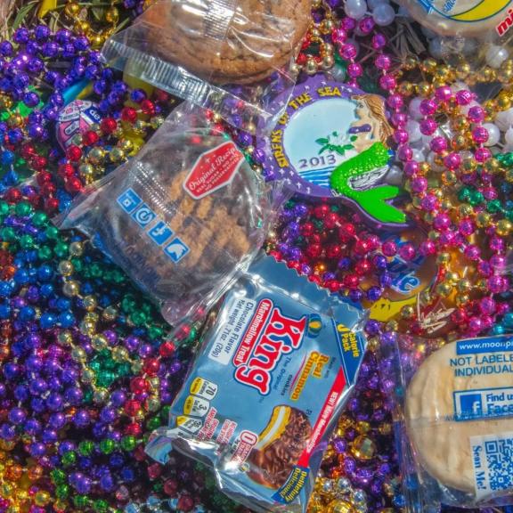Mardi Gras Throws