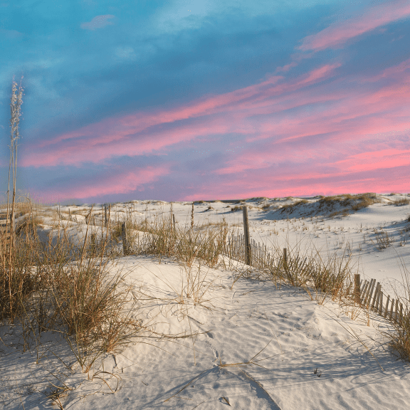 Sunset Alabama Beaches