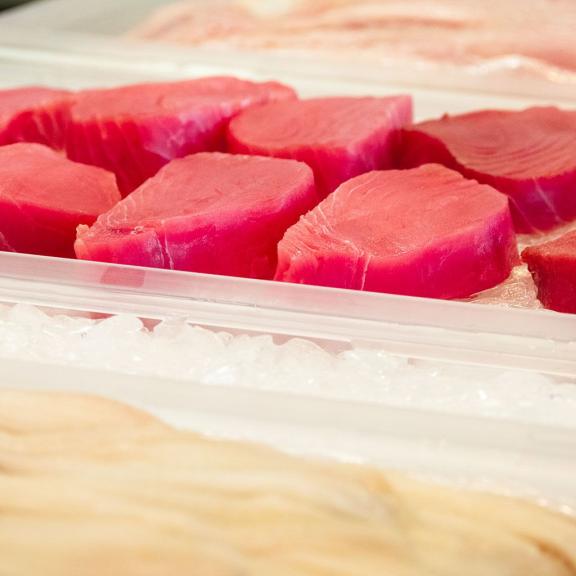 fresh seafood at Blalock Seafood in Gulf Shores