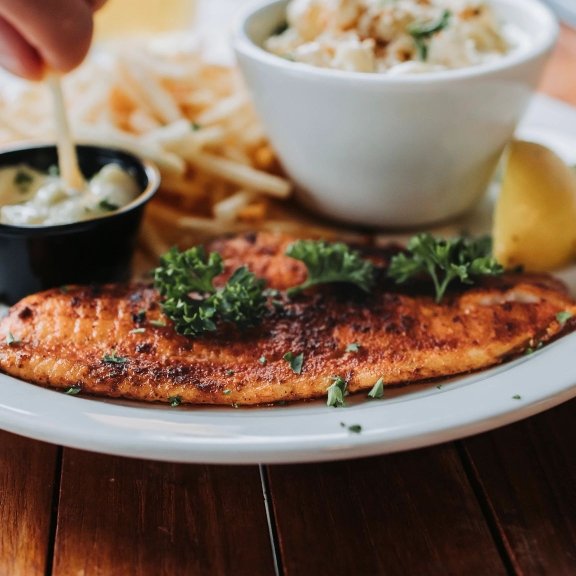 Fresh catch at Beach House Kitchen and Cocktails Gulf Shores restaurants