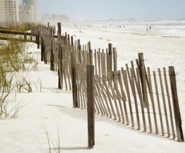 Sand Fence in Orange Beach AL