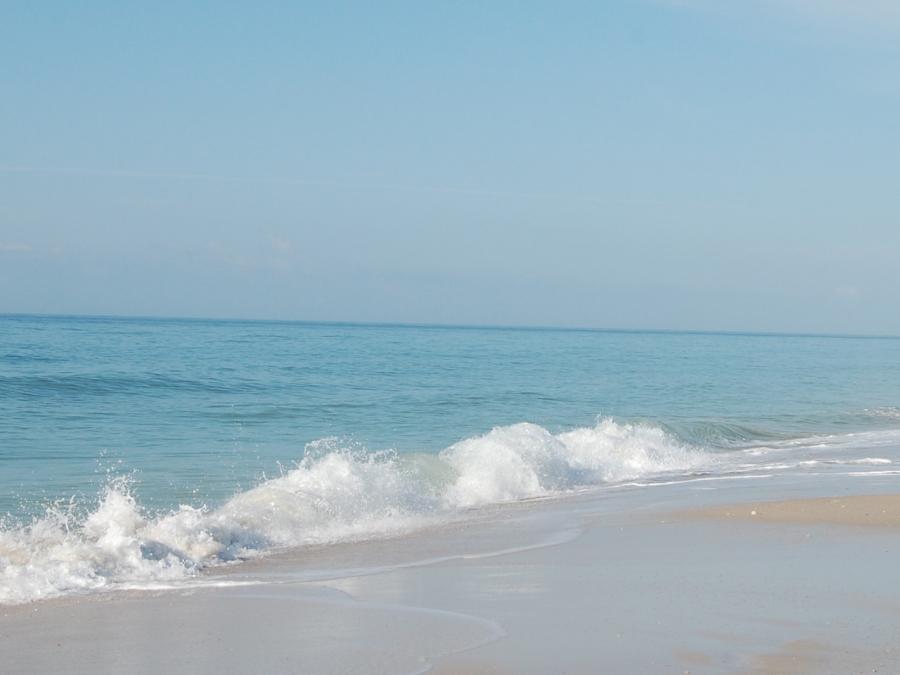 sweeping picture of the beach in Gulf Shores Al