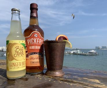 Blood Orange Mule Anchor Bar & Grill