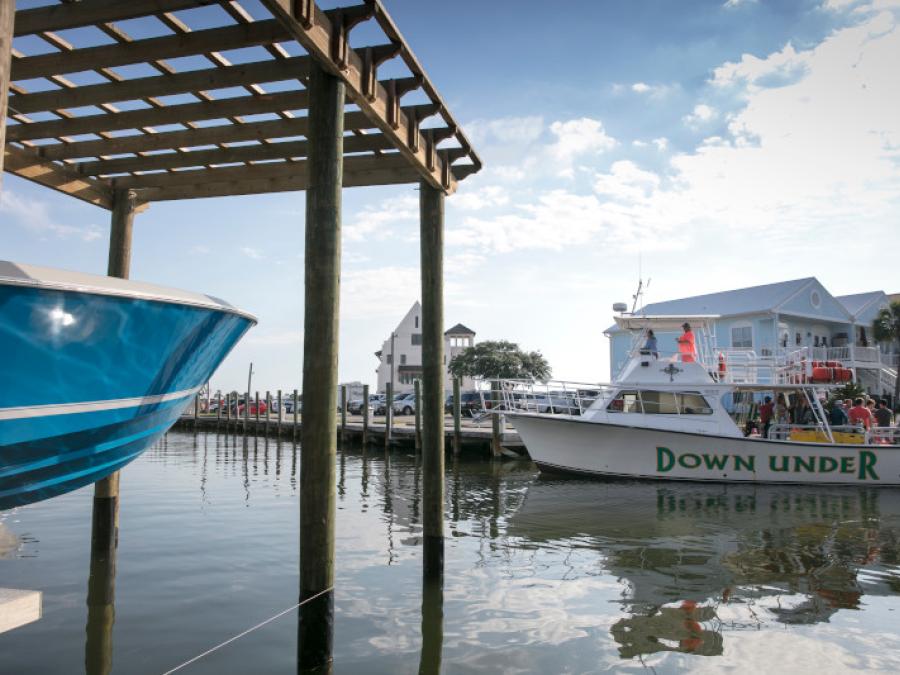 Down Under Dive Shop Boat