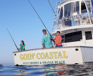 Family Charter Boat Fishing Orange Beach