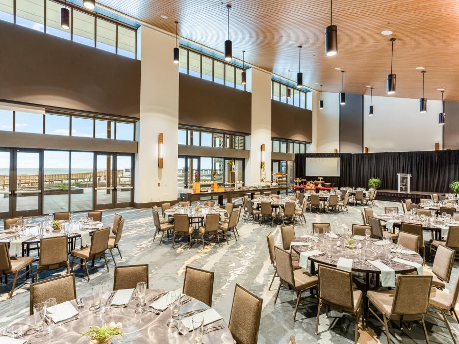 The Lodge ballroom