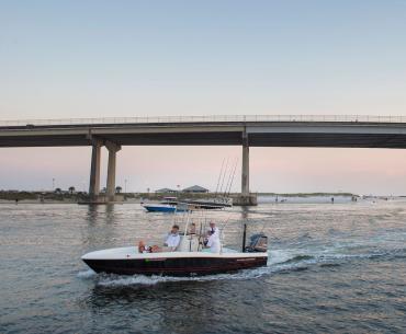 Boating in Perdido Pass Orange Beach