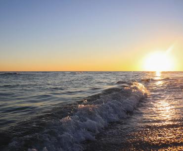 Sunset Beach Waves
