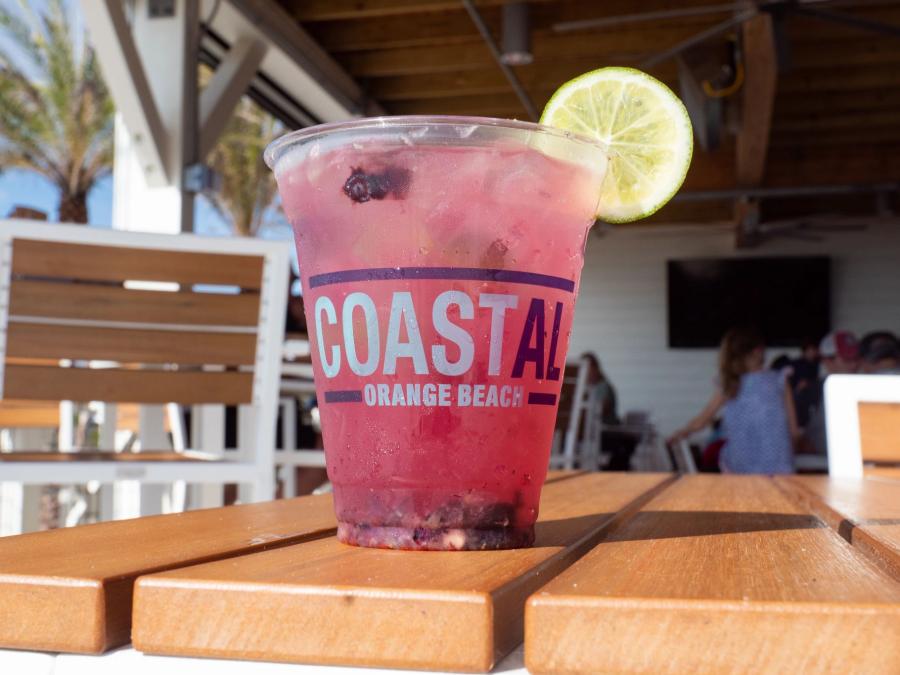 Coastal Orange Beach Cocktail