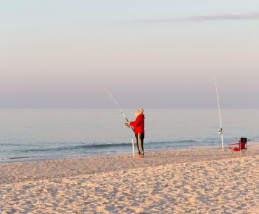 Surf Fishing in Orange Beach