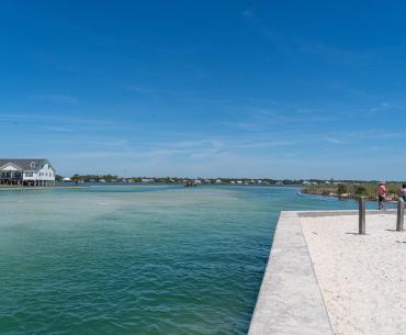 Little Lagoon Pass Park, public beach access in Gulf Shores