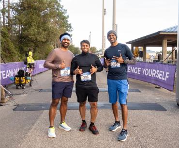 Runners at the Coastal Half Marathon in Orange Beach