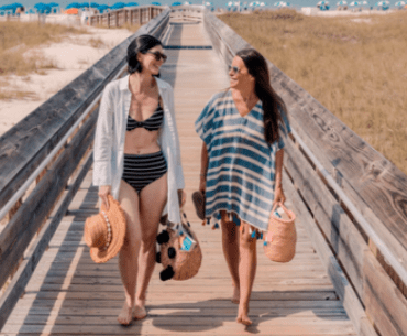 Friends at the beach