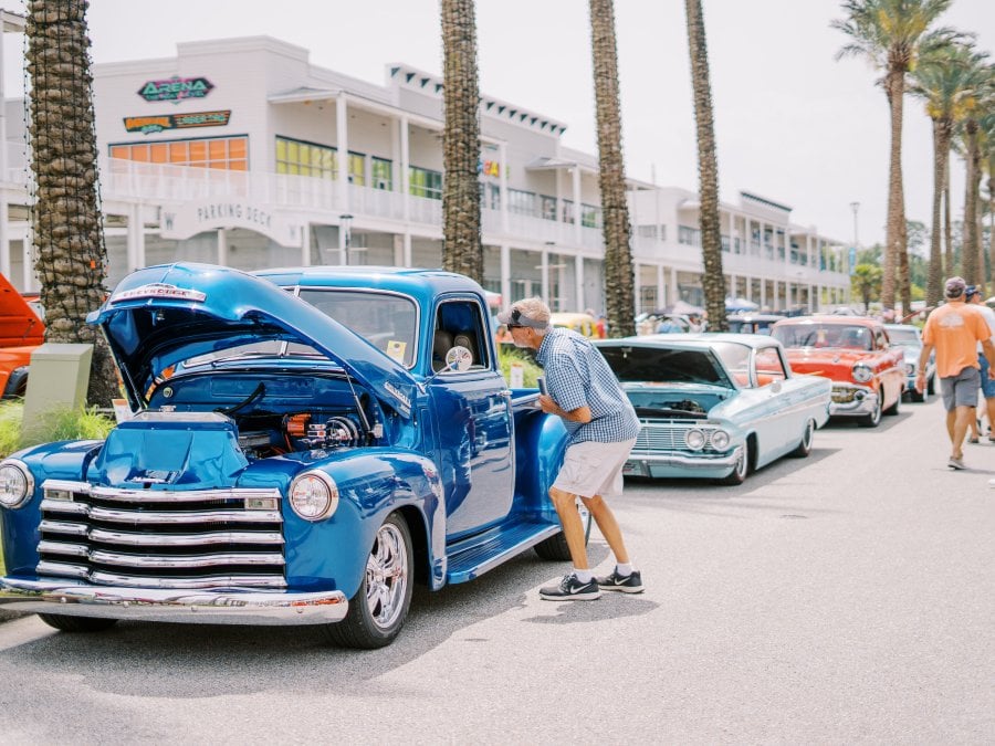 Bama Coast Cruisin' Car Show at The Wharf in Orange Beach