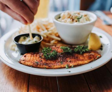 fresh gulf fish at Beach House Kitchen & Cocktails