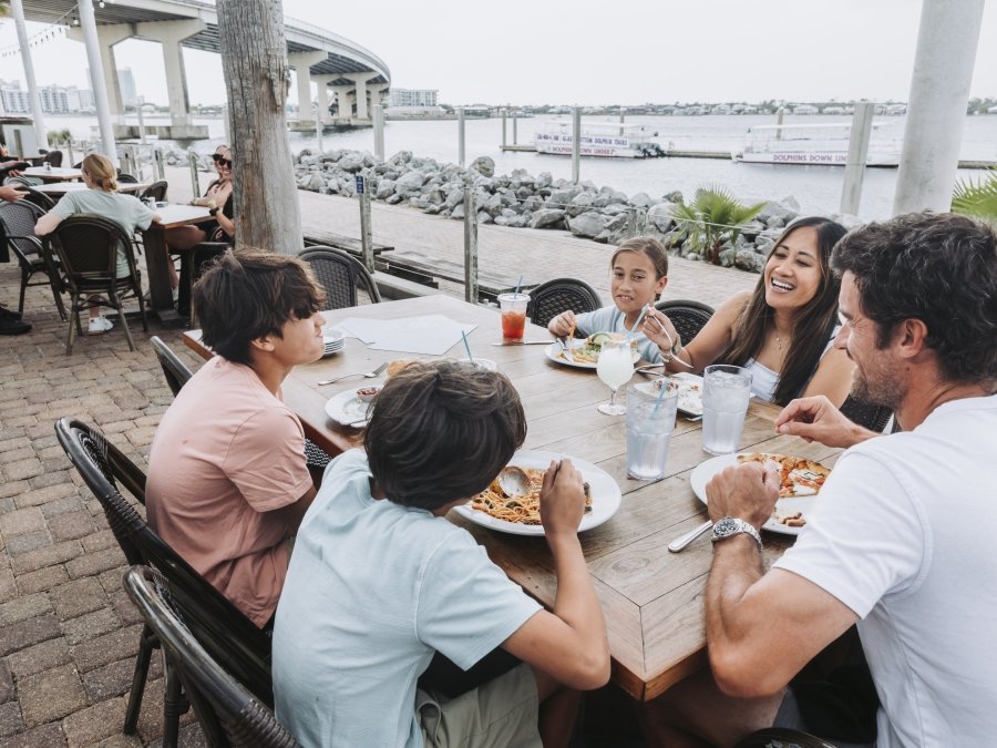 Family Dining at Cobalt