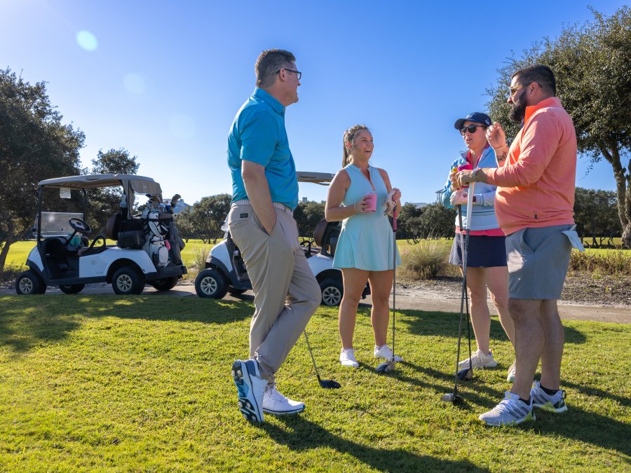 Friends on Kiva Dives golf course in Fort Morgan