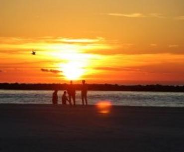 Gulf Shores beach scene