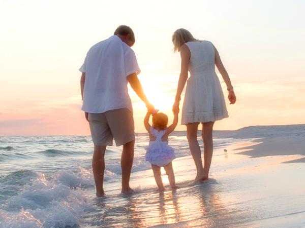 Family Orange Beach