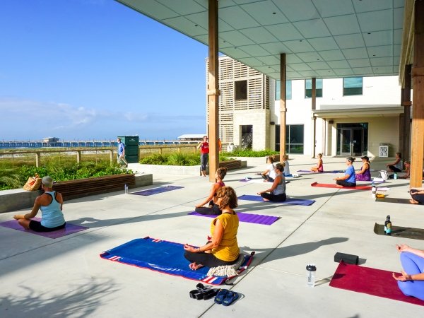 yoga at The Lodge