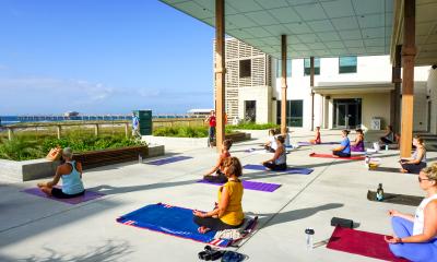 yoga at The Lodge