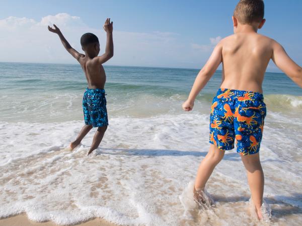 Beach kids