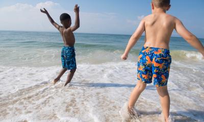Beach kids