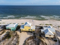 drone of beach houses in Fort Morgan
