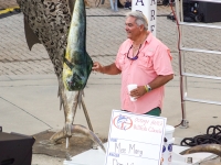 Man with his winning tuna catch at the Orange Beach Billfish Classic