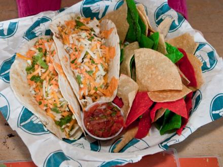 Fish tacos from the Hangout