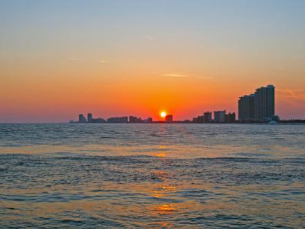 Sunset in Orange Beach Al