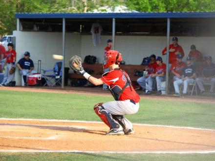 Youth Baseball player competes in Gulf Shores AL