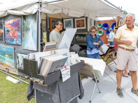 Visitors enjoy Annual Festival of Art in Orange Beach AL