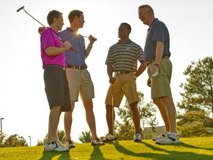 Group of Golfers in Gulf Shores AL